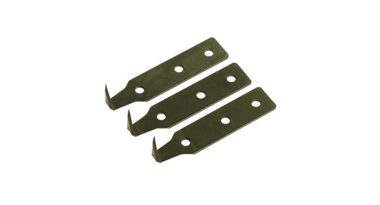 Sealey WK02001 Windscreen Removal Tool Blade 18mm Pack of 3