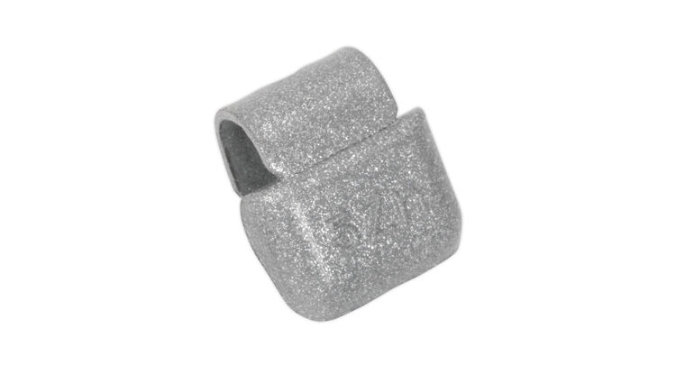 Sealey WWAH05 Wheel Weight 5g Hammer-On Plastic Coated Zinc for Alloy Wheels Pack of 100
