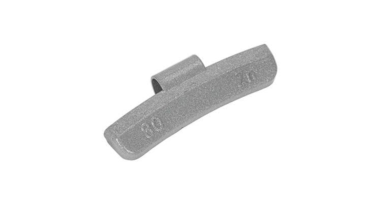 Sealey WWAH30 Wheel Weight 30g Hammer-On Plastic Coated Zinc for Alloy Wheels Pack of 100