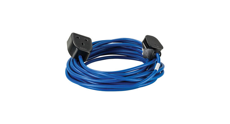Defender 10M Extension Lead - 13A 1.5mm Cable - Blue 240V