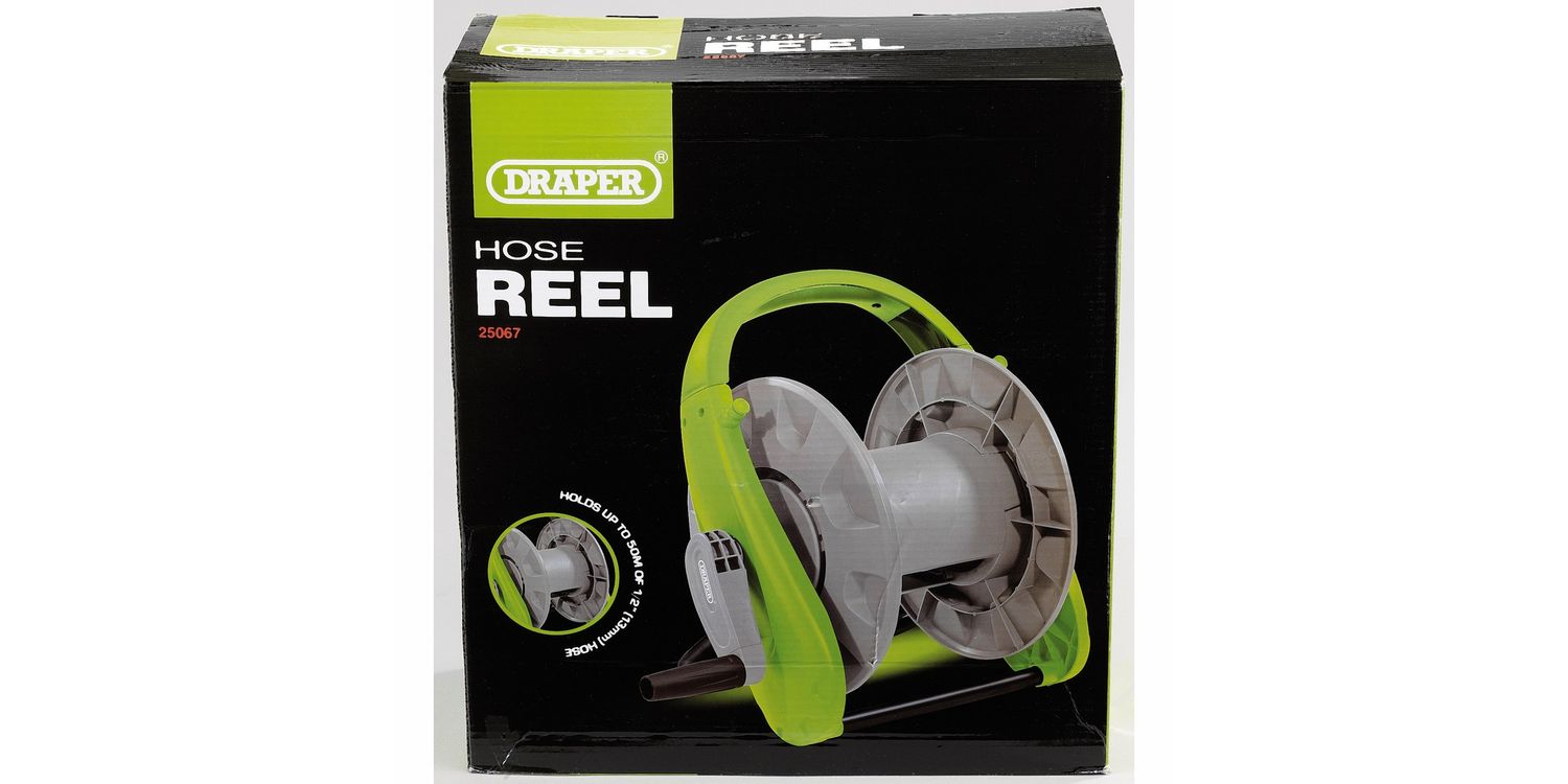 Draper 25067 Garden Hose Reel Cart (50M) only £26.88