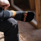 Scruffs Trade Socks - 3 Pack - Black/Grey/Orange additional 5