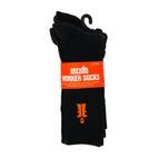 Scruffs Worker Socks 3 pack Sz - Black additional 8