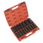 Sealey AK5816M Impact Socket Set 16pc 1/2"Sq Drive Deep Metric additional 1