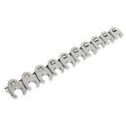 Sealey AK598 Crow's Foot Spanner Set 10pc 3/8"Sq Drive - Metric additional 2