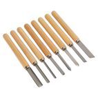 Sealey AK60/8 Wood Turning Chisel Set 8pc additional 2