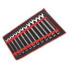 Sealey AK6082 Combination Spanner Set 12pc Jumbo Metric additional 2