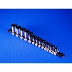 Sealey AK618B TRX-Star* Socket Set 14pc 1/4", 3/8" &amp; 1/2"Sq Drive E4-E24 Black Series additional 2