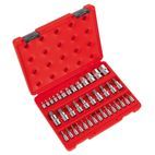 Sealey AK6197 TRX-Star* Socket &amp; Security Socket Bit Set 38pc 1/4", 3/8" &amp; 1/2"Sq Drive additional 1