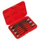 Sealey AK62257 Ball-End Hex Socket Bit Set 7pc 3/8"Sq Drive 150mm Metric additional 1