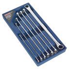 Sealey AK6311 Double End Ring Spanner Set 7pc Extra-Long Metric additional 2
