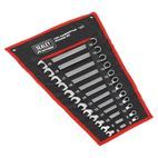 Sealey AK6325 Combination Spanner Set 12pc Cold Stamped Metric additional 2