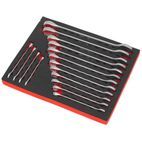 Sealey AK63255 Combination Spanner Set 16pc Metric additional 3