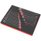 Sealey AK63256 Combination Spanner Set 23pc Metric/Imperial additional 3