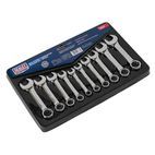 Sealey AK633 Combination Spanner Set 10pc Stubby Metric additional 1