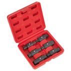 Sealey AK658 Oil Drain Plug Key Set 6pc Double End additional 1
