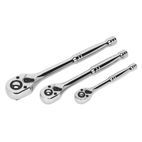 Sealey AK6672 Ratchet Wrench Set 3pc Pear-Head Flip Reverse additional 3