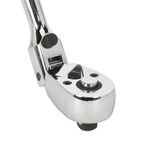 Sealey AK6697 Ratchet Wrench Flexi-Head Extra-Long 455mm 3/8"Sq Drive additional 2