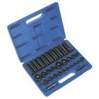 Sealey AK681 Impact Socket Set 32pc Standard/Deep 3/8" &amp; 1/2"Sq Drive Metric/Imperial additional 1