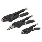 Sealey AK6863B Locking Pliers Set 3pc Quick Release - Black Series additional 1