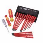Draper 05776 Ergo Plus&amp;#174; VDE Screwdriver Set with Interchangeable Blades (18 Piece) additional 3