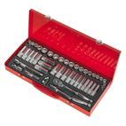 Sealey AK692 Socket Set 45pc 3/8"Sq Drive 6pt WallDrive&amp;reg; - Metric/Imperial additional 5