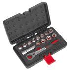 Sealey AK6926 Socket Set 14pc Go-Through Low Profile WallDrive&amp;reg; Metric additional 1