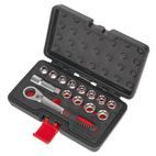 Sealey AK6926 Socket Set 14pc Go-Through Low Profile WallDrive&amp;reg; Metric additional 4