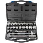 Draper 48329 3/4" Sq. Dr. Combined MM/AF Socket Set (26 Piece) additional 1