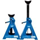 Draper 01814 Pair of Pneumatic Rise Ratcheting Axle Stands (5 tonne) additional 1