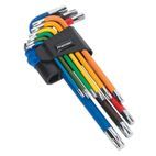 Sealey AK7193 TRX-Star* Key Set 9pc Colour-Coded Long additional 1