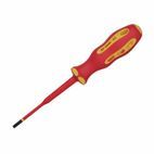 Draper 02160 Ergo Plus&amp;#174; Slimline Plain Slot VDE Screwdriver (4.0mm x 100mm) additional 2