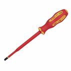Draper 02162 Ergo Plus&amp;#174; Slimline Plain Slot VDE Screwdriver (6.5mm x 150mm) additional 2