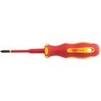 Draper 02163 Ergo Plus&amp;#174; Slimline Cross Slot VDE Screwdriver (No:1 x 80mm) additional 1