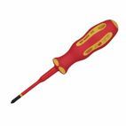 Draper 02163 Ergo Plus&amp;#174; Slimline Cross Slot VDE Screwdriver (No:1 x 80mm) additional 2