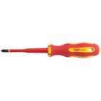 Draper 02164 Ergo Plus&amp;#174; Slimline Cross Slot VDE Screwdriver (No:2 x 100mm) additional 1