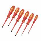 Draper 02167 Ergo Plus&amp;#174; Slimline VDE Approved Fully Insulated Screwdrivers (6 Piece) additional 2