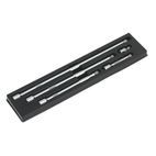 Sealey AK768 Wobble Extension Bar Set 5pc 1/2"Sq Drive additional 1