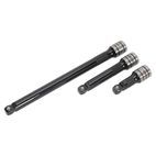 Sealey AK7692 Wobble/Rigid Extension Bar Set 3pc 1/2"Sq Drive Black Series additional 2