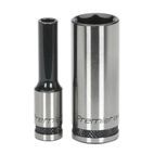 Sealey AK7970 Socket Set 32pc 1/4"Sq Drive 6pt WallDrive&amp;reg; Metric Black Series additional 3
