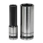 Sealey AK7971 Socket Set 34pc 3/8"Sq Drive 6pt WallDrive&amp;reg; Metric Black Series additional 5