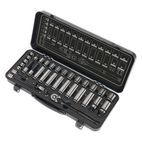 Sealey AK7971 Socket Set 34pc 3/8"Sq Drive 6pt WallDrive&amp;reg; Metric Black Series additional 6