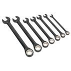 Sealey AK7978 Combination Ratchet Spanner Set 7pc Black Series Metric additional 3
