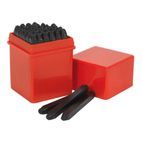 Sealey AK8296 Letter &amp; Number Punch Set 36pc 2.5mm additional 1