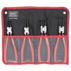 Sealey AK8456 Internal/External Circlip Pliers Set 4pc 230mm additional 5
