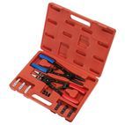 Sealey AK8500 Circlip Pliers Set Internal/External 265mm Heavy-Duty additional 2