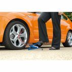 Draper 14172 Single Cylinder Foot Pump with Pressure Gauge additional 3