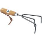 Draper 14316 Carbon Steel Heavy Duty Hand Cultivator with Ash Handle additional 1