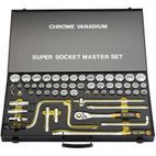 Draper 15372 1/2" Sq. Dr. Metric, Whitworth and Imperial Socket Set (58 Piece) additional 1