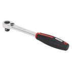Sealey AK8982 Ratchet Wrench 1/2"Sq Drive Compact Head 72-Tooth Flip Reverse Platinum Series additional 1